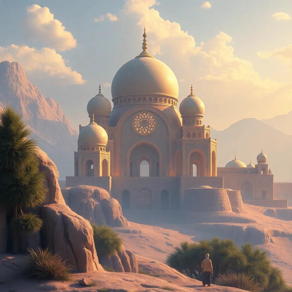 علي وزيد، يجمعان الحجارة والأغصان لبناء شيء، التركيز على وجوههم الشجاعة، البيئة حولهم مليئة بالألوان، تفاصيل غنية، فن رقمي، جو مثير