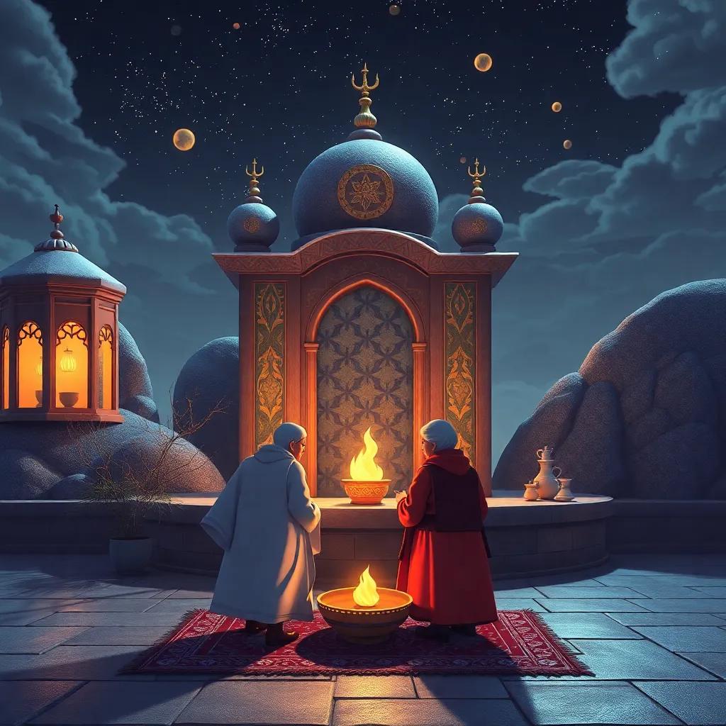 مجموعة من الأطفال يجلسون مع آلات موسيقية مصنوعة من الأغطية والعلب، مملوءون بالضحك والابتسامات، أسلوب فني، ألوان زاهية، جو هادئ، تفاصيل دقيقة