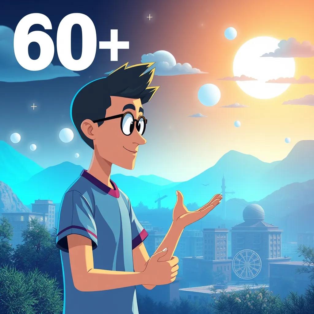 السيدة فاطمة، امرأة عربية، 60 سنة، ترتدي عباءة تقليدية، تقف في حديقة جميلة مليئة بالأزهار، تنظر بسعادة، جو مشمس، ألوان طبيعية، تفاصيل واضحة