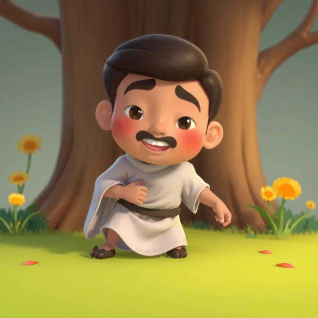 عبدالله ورهف وطيف، الأخوة الثلاثة، مع أصدقائهم، يجلسون في حديقة مليئة بالزهور، يتحدثون بفرح بعد مساعدتهم لجارتهم، أجواء مرحة، تفاصيل واضحة، ضوء غروب الشمس