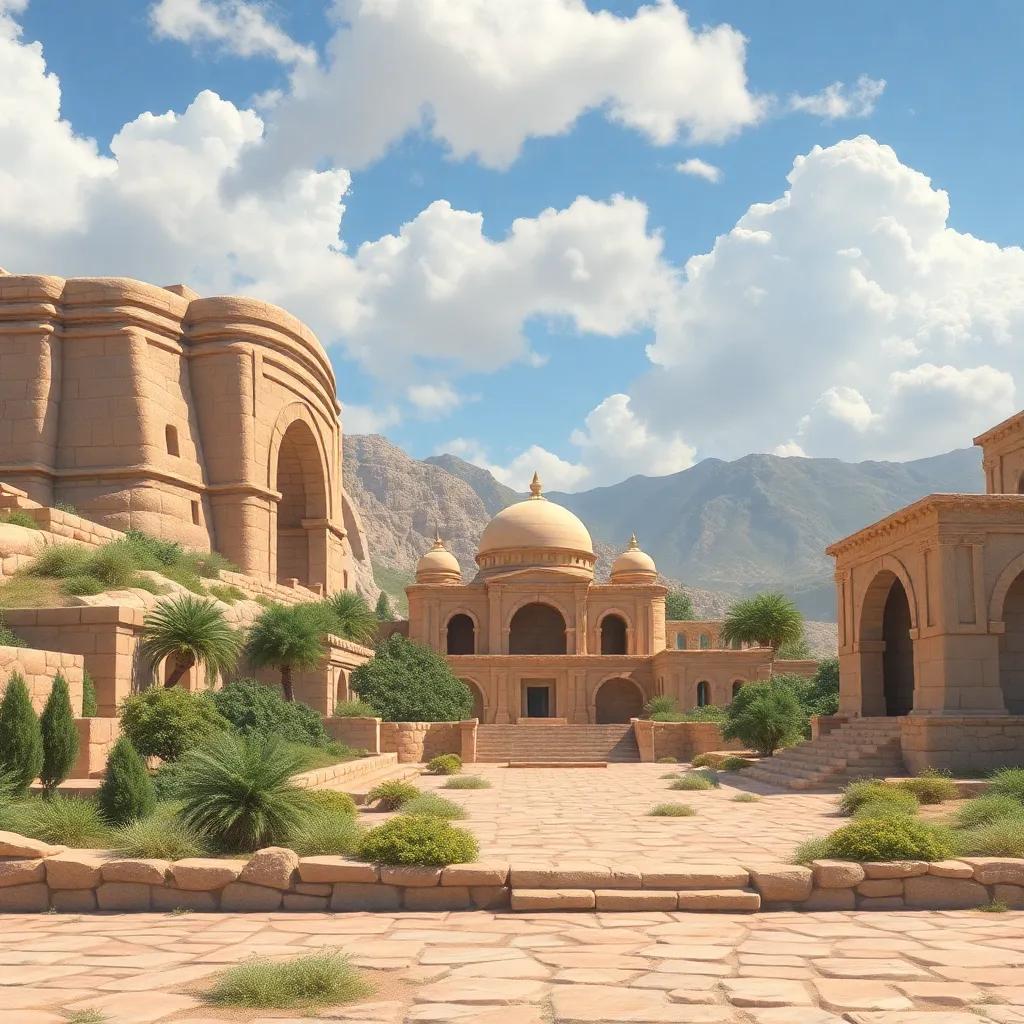 الأميرة ليلى، بجانب أسدها، يتجولان في الحديقة، مع طيور ملونة تحلق في الأجواء، ونباتات خضراء، هم يلعبون معًا، فن رقمي، منظر مليء بالحيوية، يبعث على السعادة