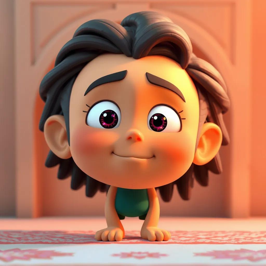 سامي، طالب صغير، يرفع يده ويسأل سؤالاً، لديه شعر بني ويرتدي قميصاً أزرق، خلفه طلاب آخرون ينظرون إليه، جو تفاعلي، رسم ملون، جودة عالية