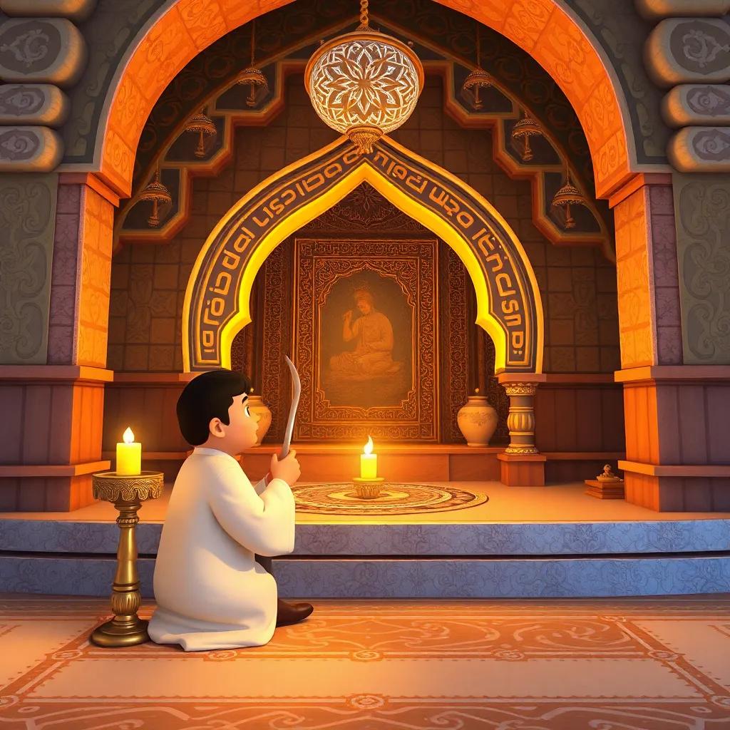 محمد ووليد، معًا في الحديقة، محمد يشرح لوليد عن الزهور، ضوء الشمس ينير المشهد، ألوان حيوية، بأسلوب رقمي، مشهد مليء بالمرح، جودة عالية