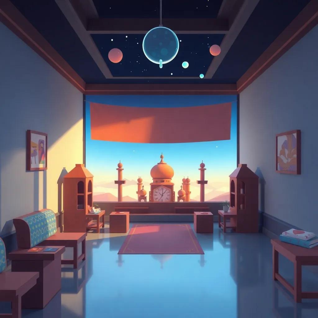 معركة بين سندباد والتنين، مشهد مليء بالحركة والدراما، سندباد يتفوق بذكائه بينما ينفث التنين نارًا، أجواء قوية، ألوان زاهية، تفاصيل دقيقة، جودة رسومية عالية
