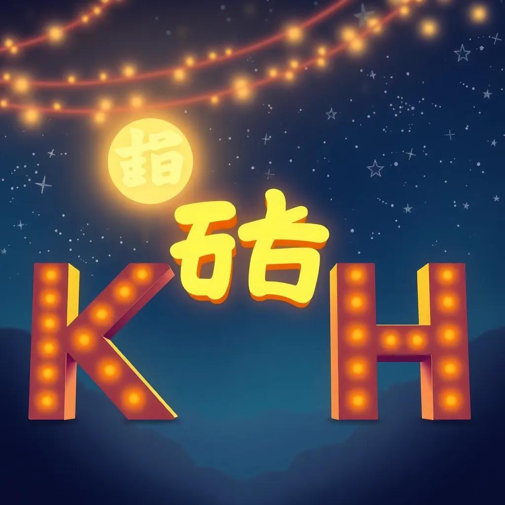 The letters forming the word 'رجل', with the letter 'ر' glowing in the sky, a night scene with twinkling stars, celebration atmosphere, illustration, warm colors, high quality