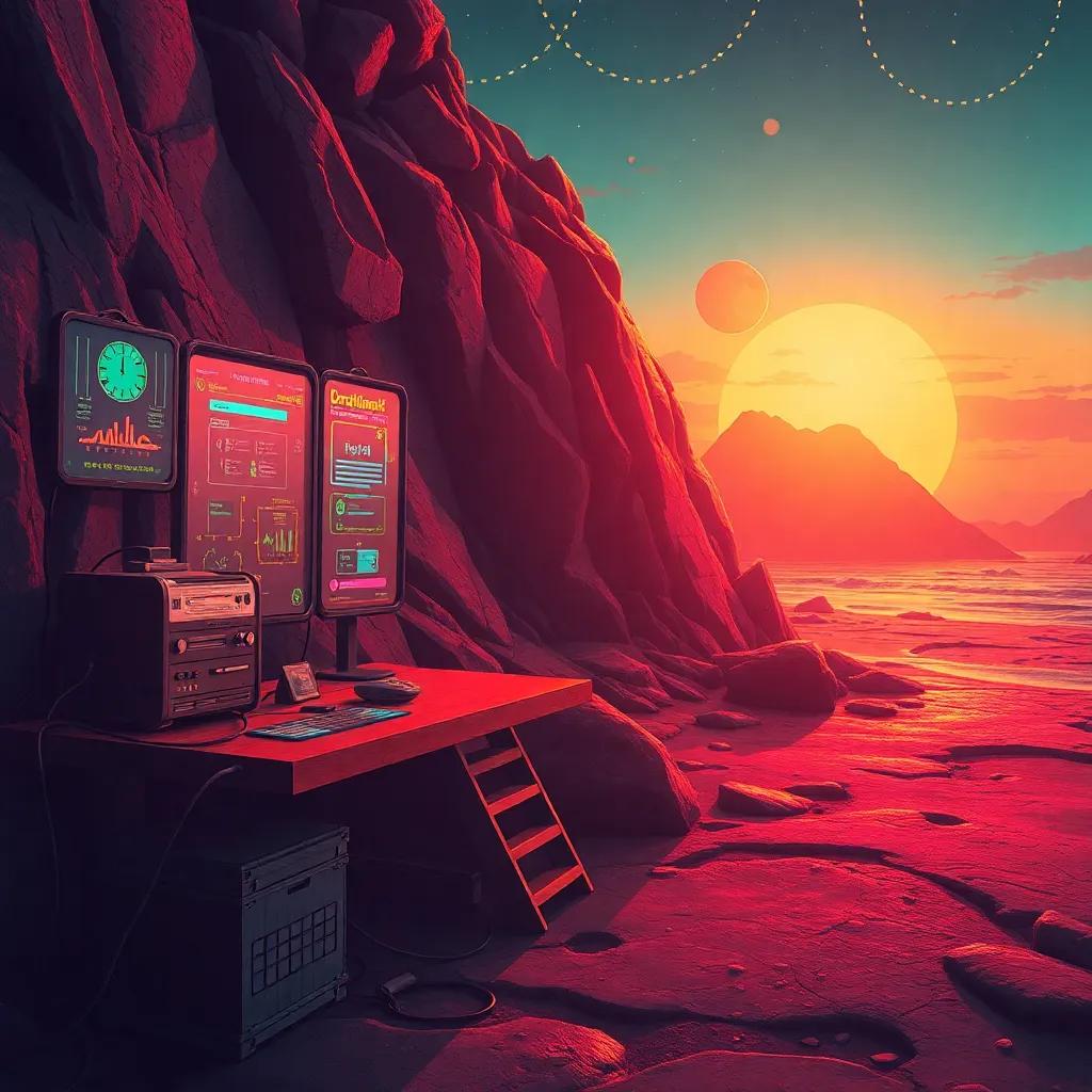 شجرة ندى الضخمة تتحدث مع الأطفال، السعادة على وجوههم، منظر طبيعي يحبسه العيش، الألوان مشرقة، فن رقمي، تركيز واضح، جودة عالية