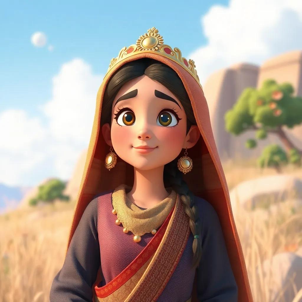 ثلاثة أصدقاء، علي وليلى وسامي، يجلسون مع طائر جميل، يمتلك ريشًا ملونًا، في الغابة، الأشجار والشجيرات من حولهم، مشهد سحري، زاهي الألوان، مع تفاصيل واضحة