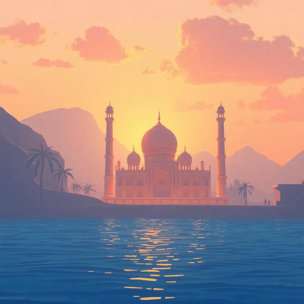 علي، طفل عربي صغير، مع شعر بني وقميص ملون، يرسم صاروخًا ملونًا كبيرًا في حديقة منزله تحت السماء الزرقاء، أشجار حوله، لحظة إبداع، تصوير فني، تفاصيل دقيقة، ألوان زاهية