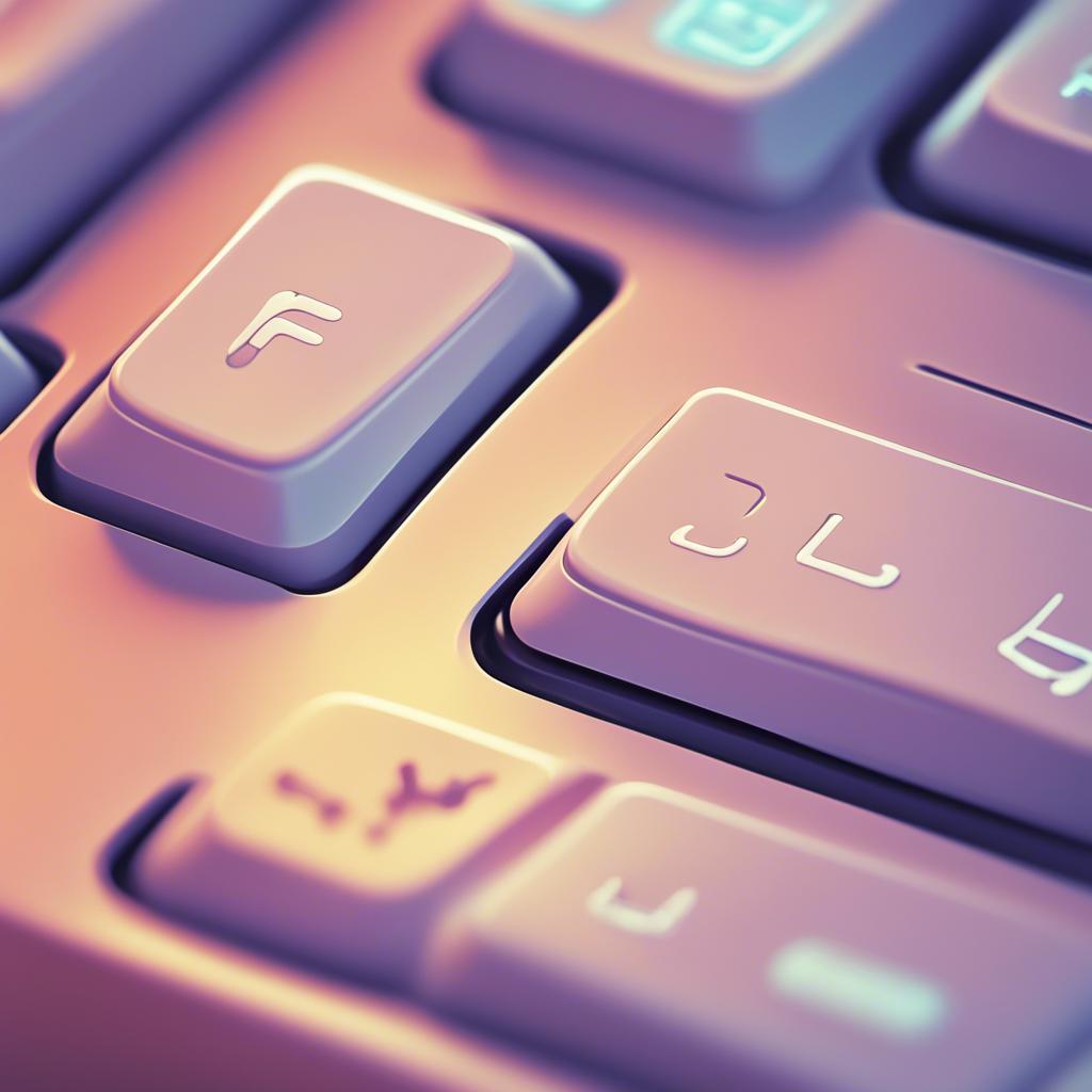 An illustration of the Shift key resting on the keyboard, with other keys looking tired but happy, digital art, comforting atmosphere, subtle colors, high quality