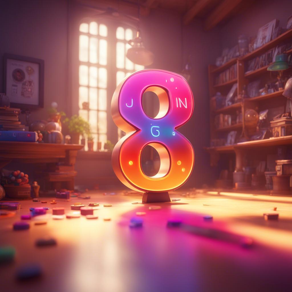 The Shift key standing boldly in the center, attracting all letters and numbers, bright surroundings, magical glow, inviting atmosphere