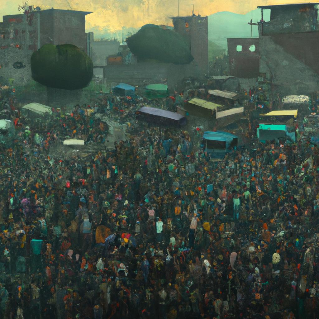 Una multitud en Guatemala unida en la lucha por justicia y mejores condiciones.
