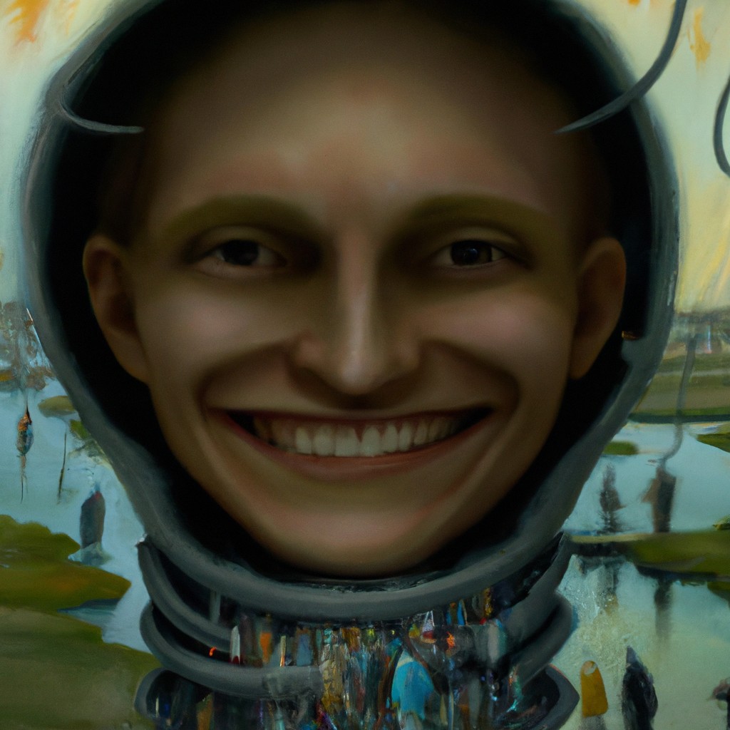 Image of A person with a radiant smile, surrounded by genuine connections and relationships.