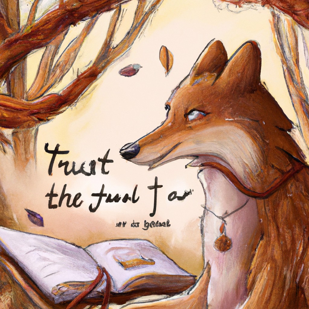 Image of Draw the fox learning a valuable lesson about trust and honesty.