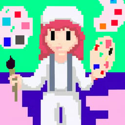 Image of Estilo de pixels Illustration Style