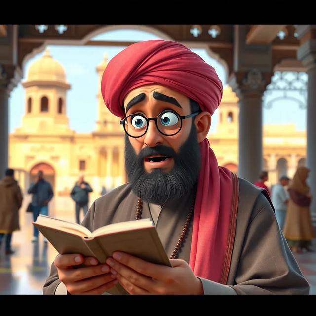 غلاف الكتاب القصة بعنوان: أبو الأسود الدؤلي وعلوم النحو