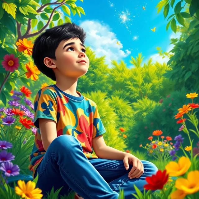 Book cover of the story titled: أحكي لي قصة من نفسك