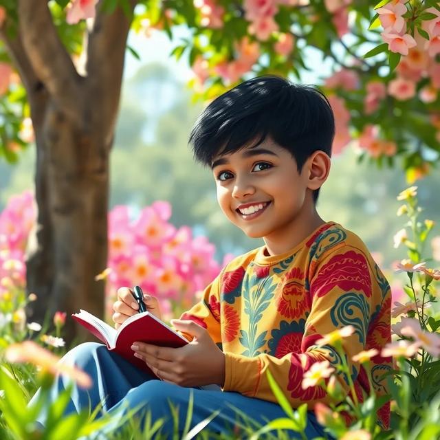 غلاف الكتاب القصة بعنوان: أحمد الشاعر الموهوب