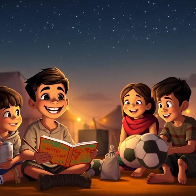 غلاف الكتاب القصة بعنوان: أحمد وأصدقاء الأمل
