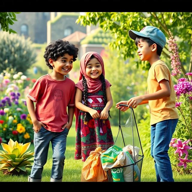 غلاف الكتاب القصة بعنوان: أصدقاء الطبيعة