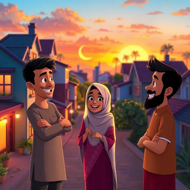 غلاف الكتاب القصة بعنوان: أصدقاء رمضان