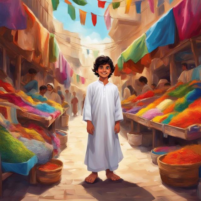غلاف الكتاب القصة بعنوان: ألوان البحرين الشعبية