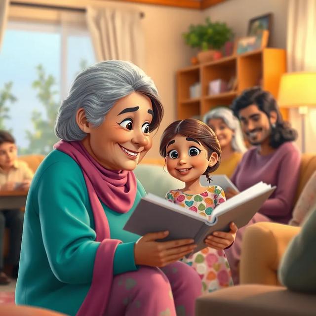 غلاف الكتاب القصة بعنوان: أهمية العائلة المدهشة