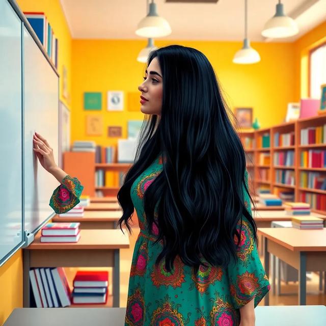 غلاف الكتاب القصة بعنوان: إنجازات المعلمة المجتهدة