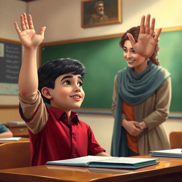 غلاف الكتاب القصة بعنوان: احترام المعلمة