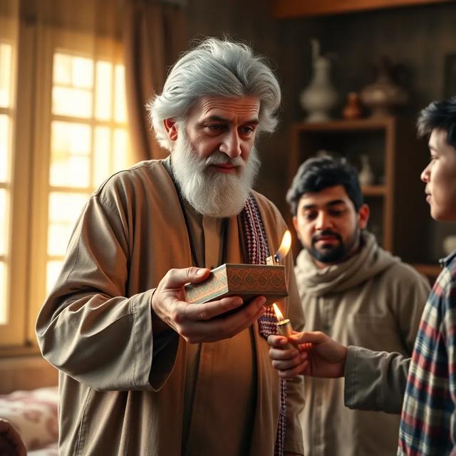غلاف الكتاب القصة بعنوان: الأخوة والولاعة السحرية