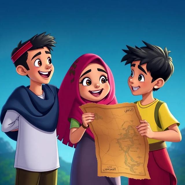غلاف الكتاب القصة بعنوان: البحث عن الكنز