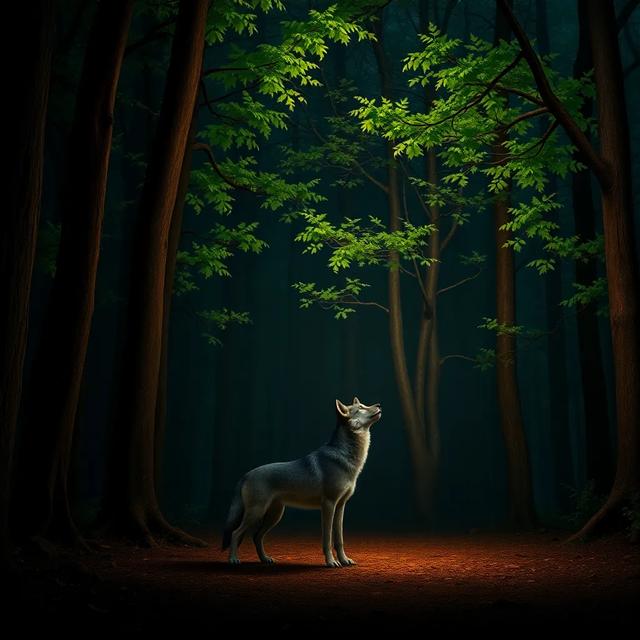 غلاف الكتاب القصة بعنوان: الذئب والأميرة