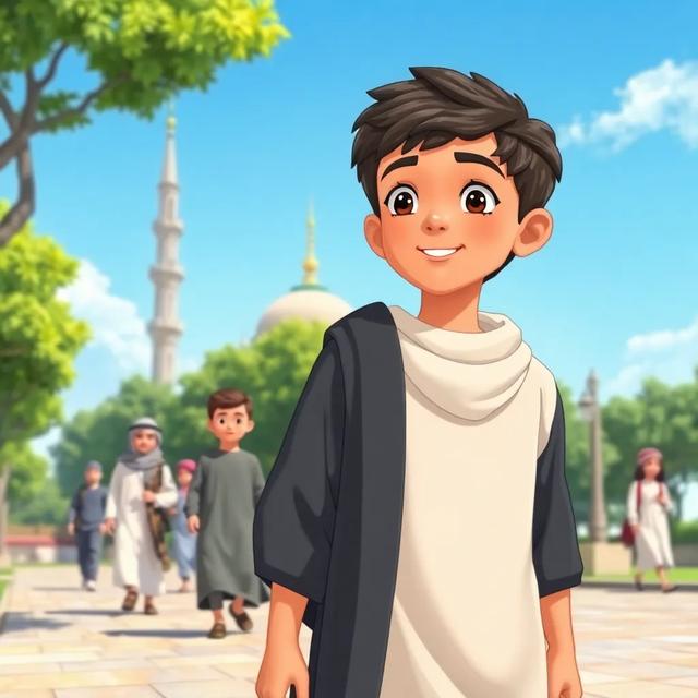 غلاف الكتاب القصة بعنوان: الصلاة وآداب المسجد