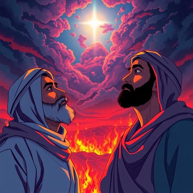 غلاف الكتاب القصة بعنوان: الله والرجلان المسلمان