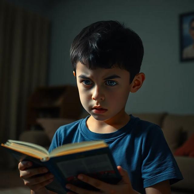 غلاف الكتاب القصة بعنوان: الليل المخيف