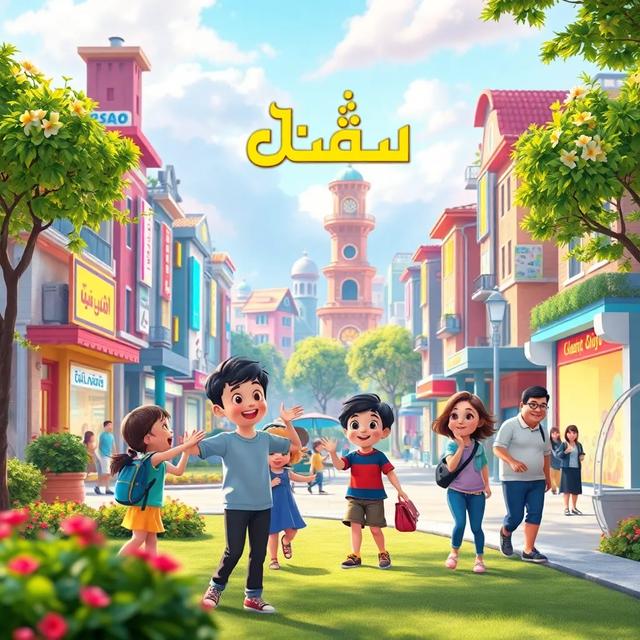 غلاف الكتاب القصة بعنوان: المدينة الفاضلة