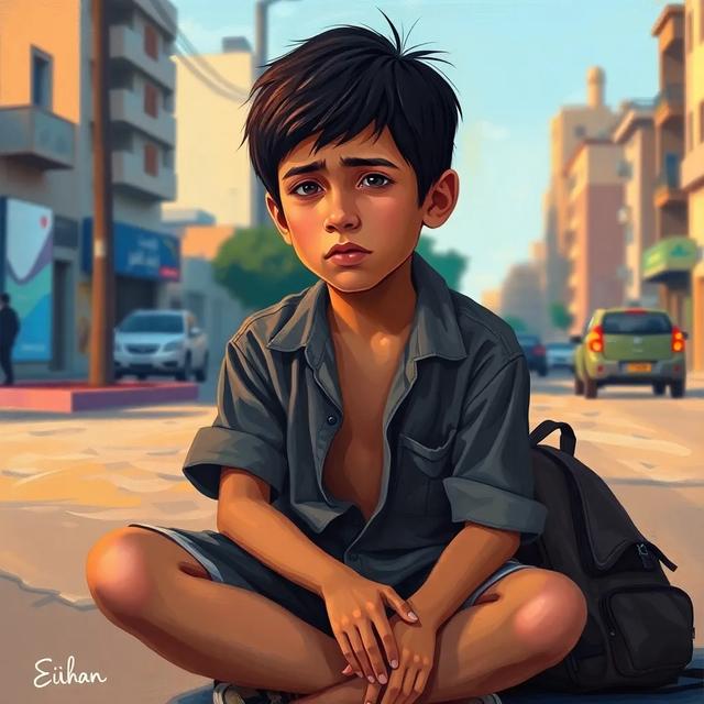 غلاف الكتاب القصة بعنوان: ايثان والمنزل المهجور