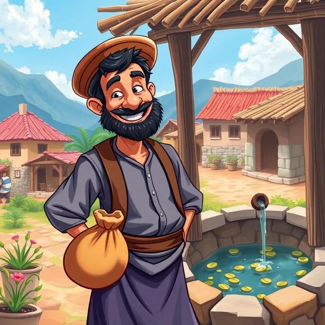 غلاف الكتاب القصة بعنوان: بئر الخداع