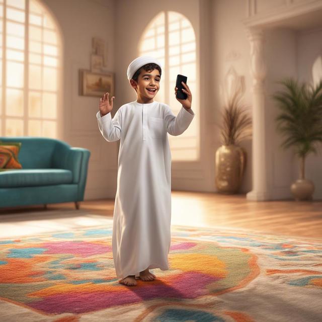 غلاف الكتاب القصة بعنوان: تعلم سنع السلام مع محمد