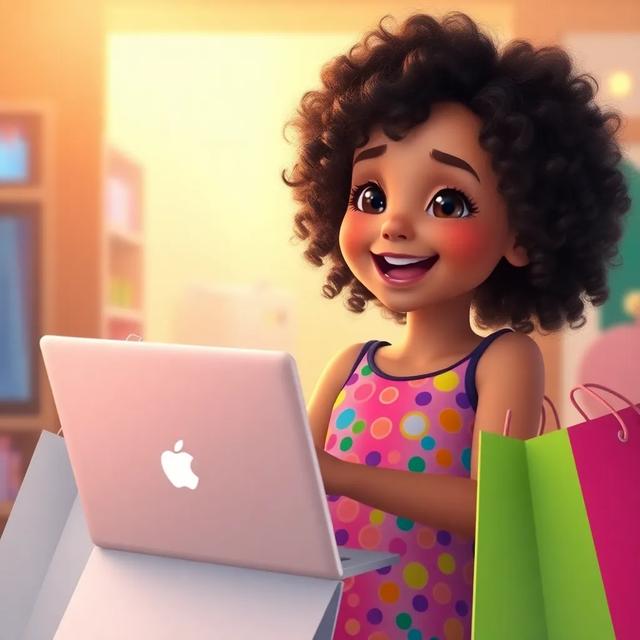 غلاف الكتاب القصة بعنوان: جانت هواي تحب تتسوق