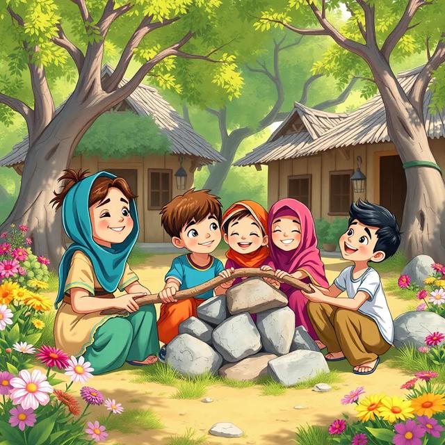 غلاف الكتاب القصة بعنوان: جسر الصداقة