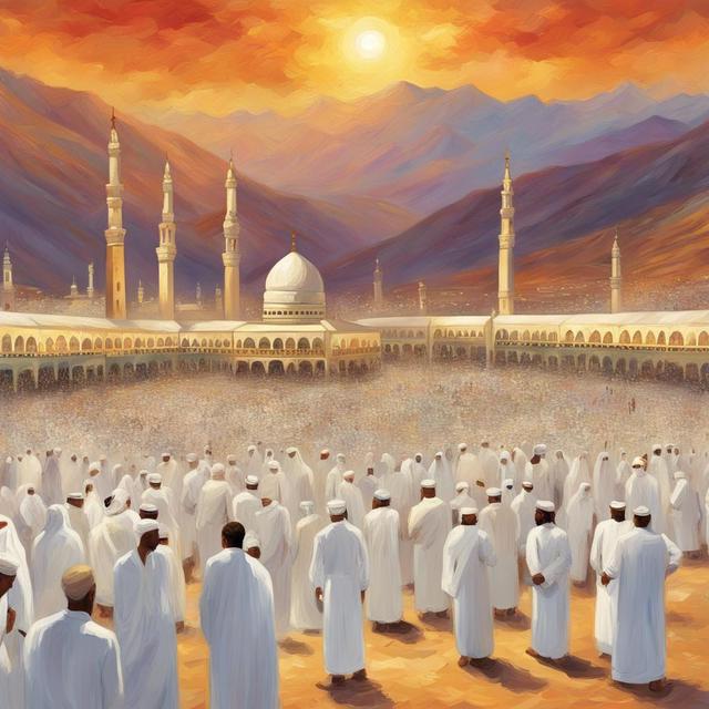 غلاف الكتاب القصة بعنوان: حجة الوداع: تجمع الأمة في مكة