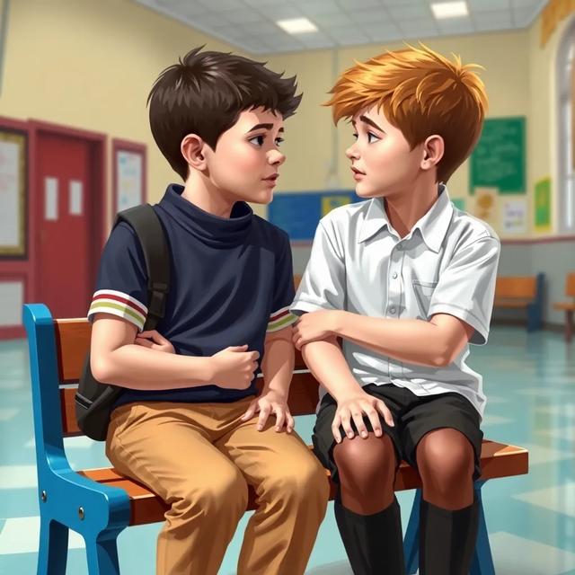 غلاف الكتاب القصة بعنوان: حديث بين احمد وصديقه
