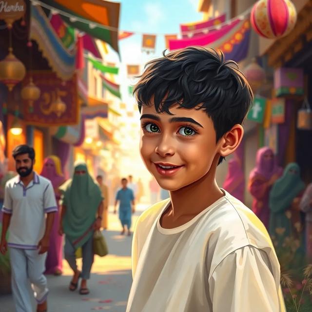 غلاف الكتاب القصة بعنوان: حسن والامام المهدي