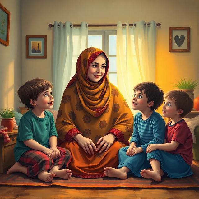 غلاف الكتاب القصة بعنوان: حكايات من الوطن البعيد