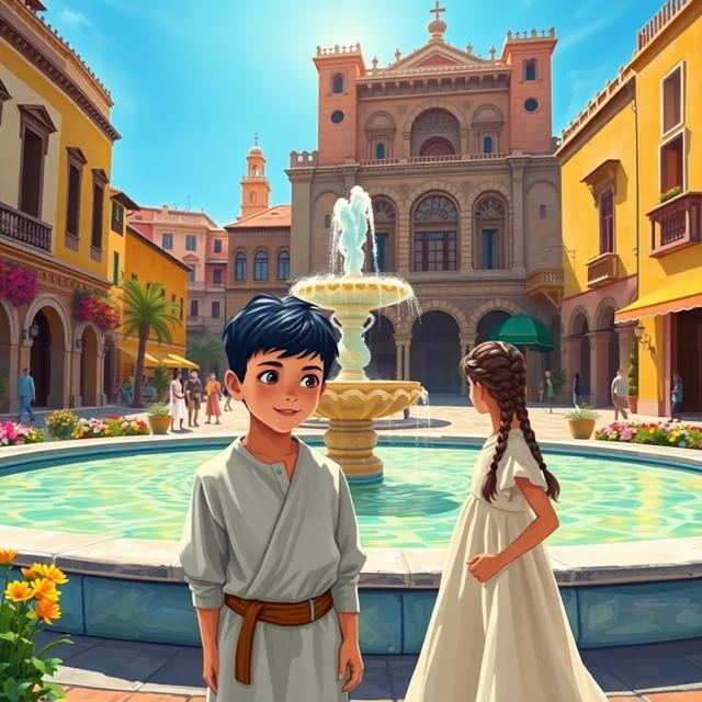غلاف الكتاب القصة بعنوان: حكمة علي الصغير في جنات الحمراء