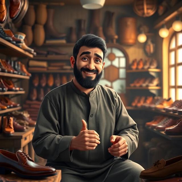 غلاف الكتاب القصة بعنوان: حنين وصنع الأحذية