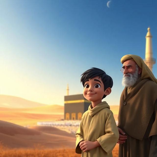 غلاف الكتاب القصة بعنوان: رحلة النبي محمد صلى الله عليه وسلم