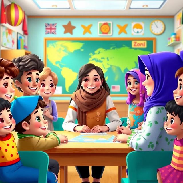 غلاف الكتاب القصة بعنوان: رحلة حول العالم في يوم واحد