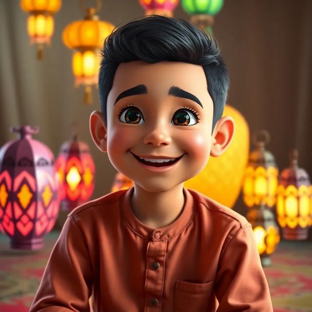 غلاف الكتاب القصة بعنوان: رمضان السعيد