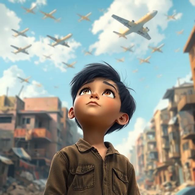 غلاف الكتاب القصة بعنوان: زهرة بين الأنقاض